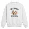 Sweat Gris Chiné Être esthéticienne c'est la vie