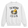 Sweat Gris Chiné Être ingénieur c'est la vie