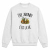 Sweat Gris Chiné Être jardinier c'est la vie