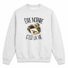 Sweat Gris Chiné Être notaire c'est la vie