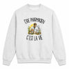 Sweat Gris Chiné Être pharmacien c'est la vie