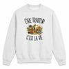 Sweat Gris Chiné Être traiteur c'est la vie