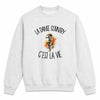 Sweat Gris Chiné La danse country c'est la vie