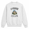 Sweat Gris Chiné La montagne c'est la vie