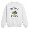 Sweat Gris Chiné La Normandie c'est la vie