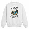 Sweat Gris Chiné L'apnée c'est la vie