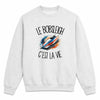 Sweat Gris Chiné Le bobsleigh c'est la vie