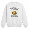 Sweat Gris Chiné Le couscous c'est la vie