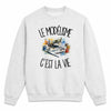 Sweat Gris Chiné Le modélisme c'est la vie