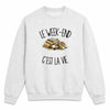 Sweat Gris Chiné Le week-end c'est la vie