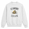 Sweat Gris Chiné Les chaussures c'est la vie