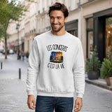Sweat Gris Chiné Les concerts c'est la vie