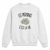 Sweat Gris Chiné Les piercings c'est la vie