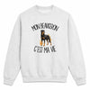 Sweat Gris Chiné Mon Beauceron c'est ma vie