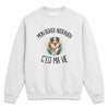Sweat Gris Chiné Mon Berger Australien c'est ma vie