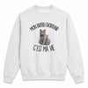Sweat Gris Chiné Mon British Shorthair c'est ma vie
