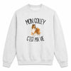 Sweat Gris Chiné Mon Colley c'est ma vie