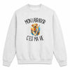 Sweat Gris Chiné Mon Labrador c'est ma vie