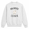 Sweat Gris Chiné Mon Samoyède c'est ma vie