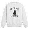 Sweat Gris Chiné Mon Terre-Neuve c'est ma vie