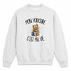 Sweat Gris Chiné Mon Yorkshire c'est ma vie