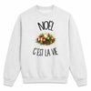 Sweat Gris Chiné Noël c'est la vie