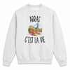 Sweat Gris Chiné Arras c’est la vie