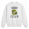 Sweat Gris Chiné Bobigny c’est la vie