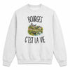 Sweat Gris Chiné Bourges c’est la vie