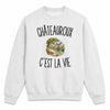 Sweat Gris Chiné Châteauroux c’est la vie