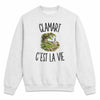 Sweat Gris Chiné Clamart c’est la vie