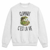 Sweat Gris Chiné Clamart c’est la vie