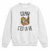 Sweat Gris Chiné Colmar c’est la vie