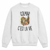 Sweat Gris Chiné Colmar c’est la vie