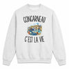 Sweat Gris Chiné Concarneau c’est la vie