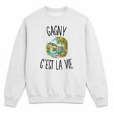 Sweat Gris Chiné Gagny c’est la vie