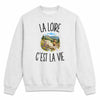Sweat Gris Chiné La Loire c’est la vie