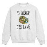 Sweat Gris Chiné Le Quercy c’est la vie