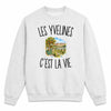 Sweat Gris Chiné Les Yvelines c’est la vie