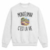Sweat Gris Chiné Montélimar c’est la vie