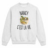Sweat Gris Chiné Nancy c’est la vie