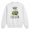 Sweat Gris Chiné Niort c’est la vie