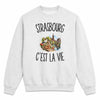 Sweat Gris Chiné Strasbourg c’est la vie