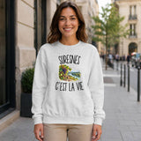 Sweat Gris Chiné Suresnes c’est la vie