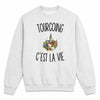 Sweat Gris Chiné Tourcoing c’est la vie