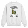 Sweat Gris Chiné Vincennes c’est la vie