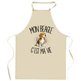 Tablier de Cuisine Mon Beagle c'est ma vie