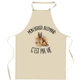Tablier de Cuisine Mon Berger Allemand c'est ma vie