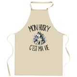 Tablier de Cuisine Mon Husky c'est ma vie