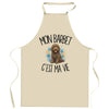 Tablier de Cuisine Mon Barbet c'est ma vie